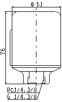 SPS-15の外形図